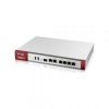 Zyxel Межсетевой экран ZyWALL USG FLEX 200, Rack, 3xWAN GE (2xRJ-45 и 1xSFP), USGFLEX200