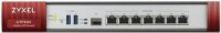 Zyxel Межсетевой экран Rack, 7 конфигурируемых (LAN/WAN) портов GE, 1xSFP, 2xUSB3.0, AP Controller (8/72), ATP500