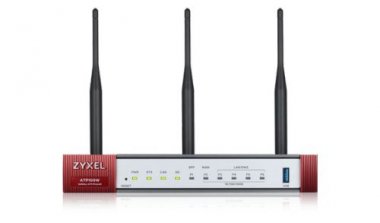 Фотография товара 'Zyxel Беспроводной межсетевой экран 2xWAN GE (1xRJ-45 и 1xSFP), 1xOPT GE (LAN/WAN), 3xLAN/DMZ GE, ATP100W'