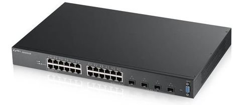 Фотография товара 'Zyxel XGS2210-28HP Коммутатор управляемый, 24 port Gigabit L2 managed PoE+ switch, 375 Watt, 4x 10G'