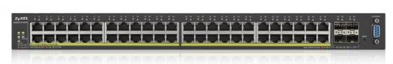 Фотография товара 'Zyxel XGS2210-52HP Коммутатор управляемый, 48 port Gigabit L2 managed PoE+ switch, 375 Watt, 4x 10G'