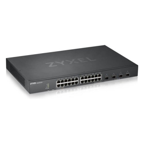 Фотография товара 'Zyxel XGS1930-28 Гибридный Smart L2+ коммутатор 24xGE, 4xSFP+, бесшумный (без вентилятора)'