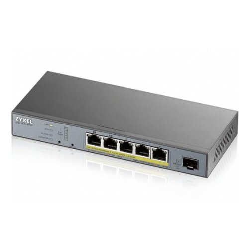 Фотография товара 'Zyxel GS1350-6HP 5-портовый гигабитный управляемый коммутатор PoE с гигабитным аплинком'