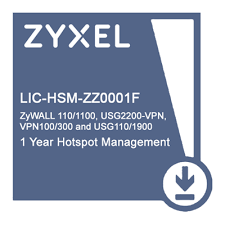 Фотография товара 'Zyxel LIC-HSM Подписка на сервис управления хот-спотами сроком 1 год'