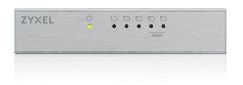 Фотография товара 'Zyxel Коммутатор 5 портов 100 Мбит/с, настольный, металлический корпус, ES-105AV3'