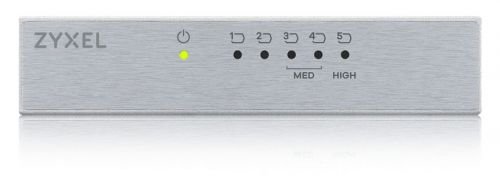 Фотография товара 'Zyxel Коммутатор 5 портов 1000 Мбит/с, настольный, металлический корпус, GS-105BV3'