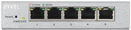 Фотография товара 'Zyxel Smart коммутатор настольный, бесшумный, с поддержкой VLAN, IGMP, QoS и Link Aggregation, GS1200-5'