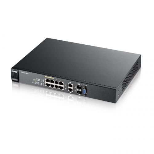 Фотография товара 'Zyxel Гибридный L2 коммутатор PoE+ rack 19", 8xGE PoE+, 2xCombo (SFP/RJ-45), GS2220-10HP'