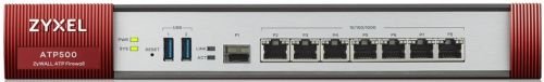 Фотография товара 'Zyxel Межсетевой экран Rack, 7 конфигурируемых (LAN/WAN) портов GE, 1xSFP, 2xUSB3.0, AP Controller (8/72), ATP500'