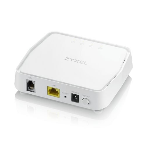 Фотография товара 'Zyxel Модем-маршрутизатор VDSL2/ADSL2+, Annex A, profile 8a/b/c/d, 12a/b, 17a bonding и 35b, 1xWAN RJ-11, Annex A, 1xLAN GE, VMG4005-B50A'