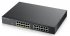 Фотография товара 'Zyxel Smart L2 коммутатор PoE+ rack 19", 24xGE (12xPoE+), бюджет PoE 130 Вт, GS1900-24EP'